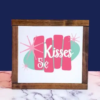 kisses 5c svg