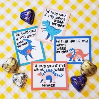 free dinosaur valentines