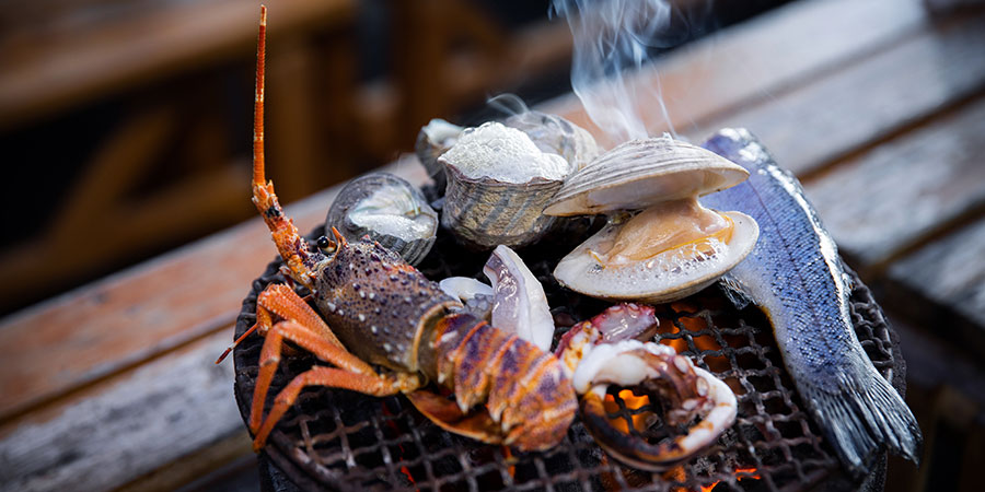 【Point 6.8km】Noshima Suigun - Seafood Barbecue