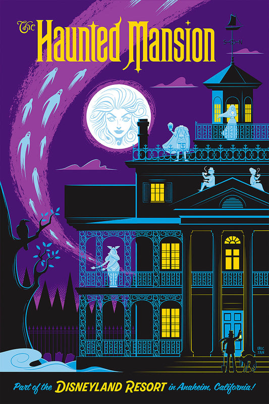 "Disneyland's Haunted Mansion" by Eric Tan