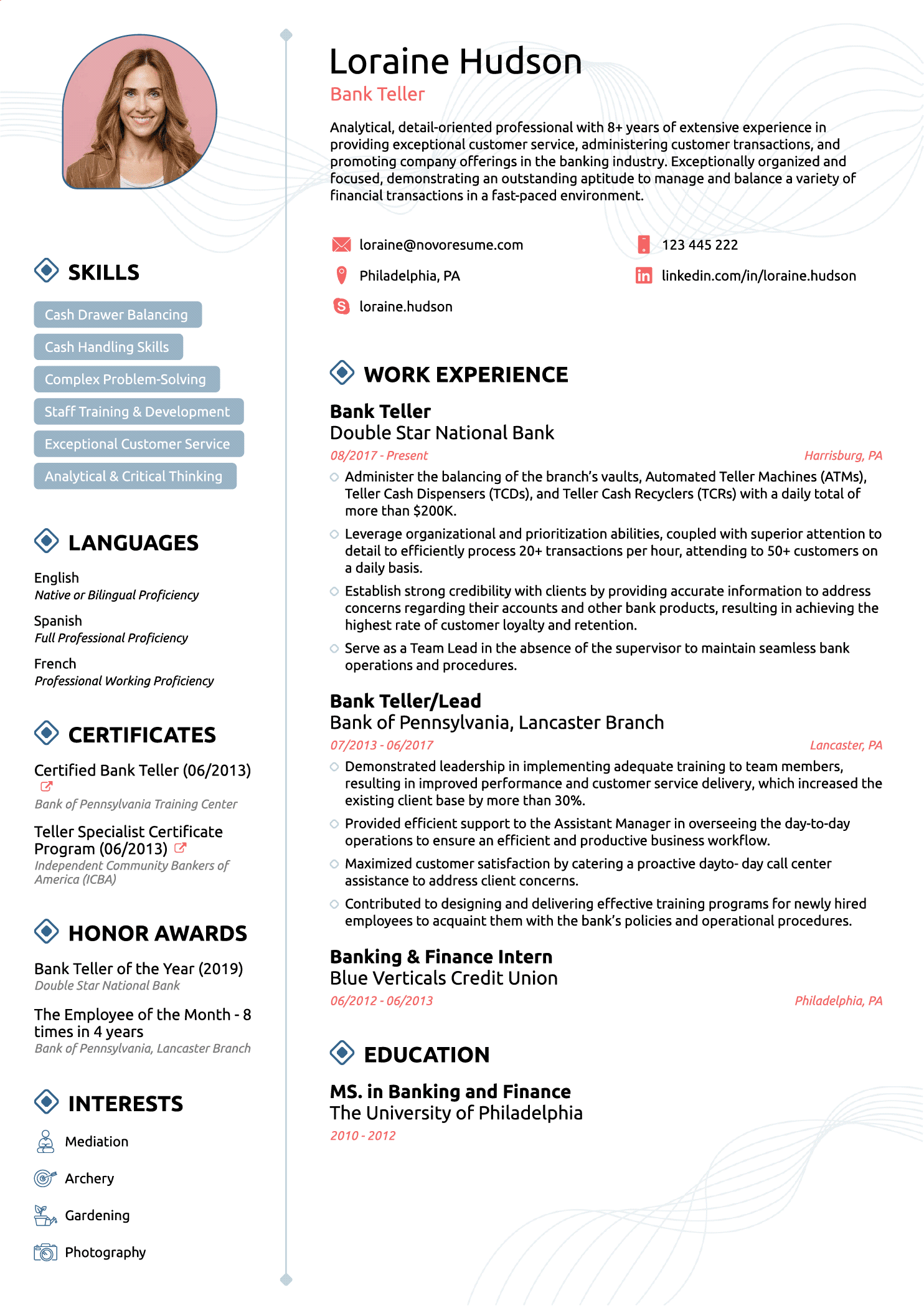 Online Resume Templates for 2023 [Download & Customise]