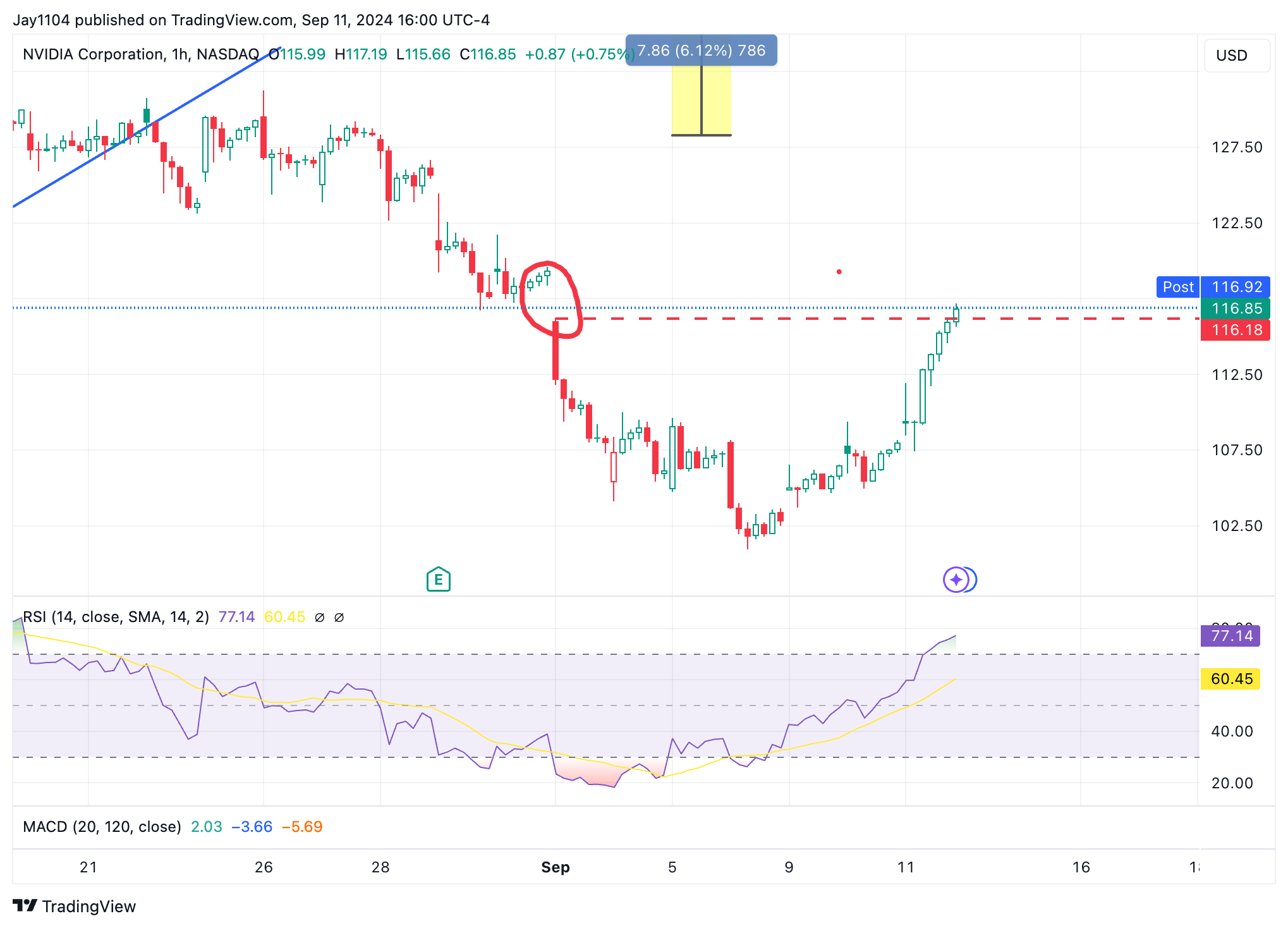 NVDA-1-HR Chart