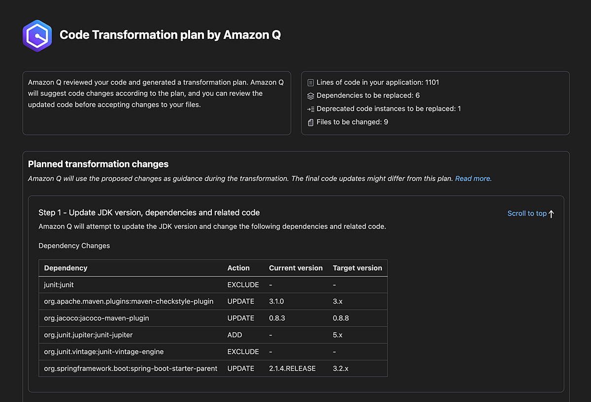 Complete language upgrades in a few steps