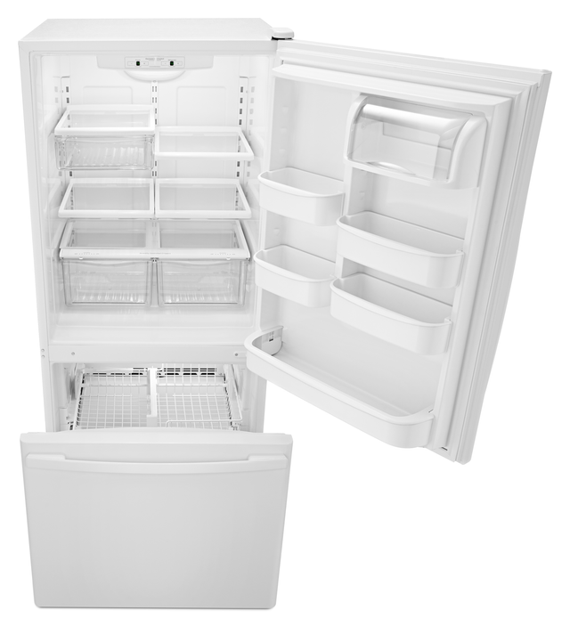 25 Cu Ft Refrigerator Bottom Freezer | Electronic Appliance image.