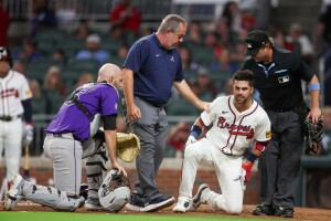 NL East: The Braves lose Whit Merrifield after a scary HBP