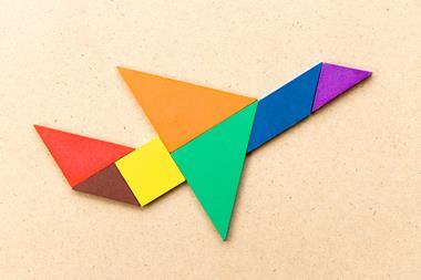 plane tangram