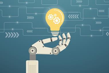 Ai robot lightbulb innovation