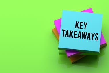 Key takeaways post it