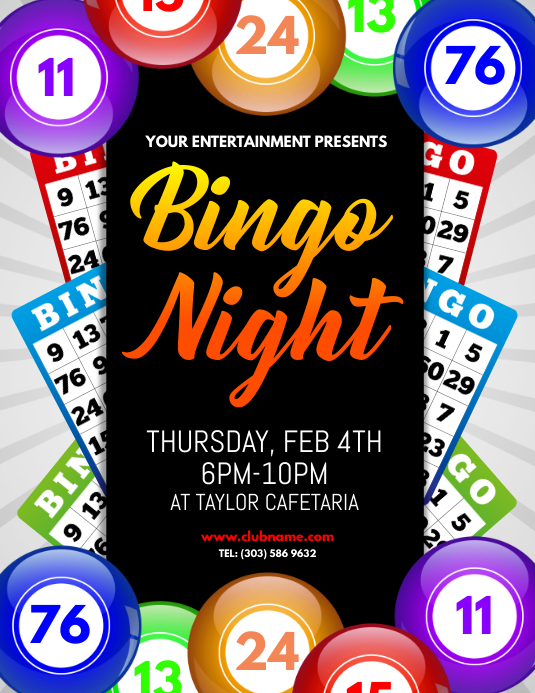 bingo-night-flyer-template-postermywall