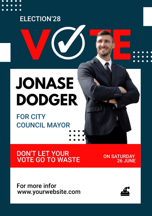 campaign poster Template | PosterMyWall