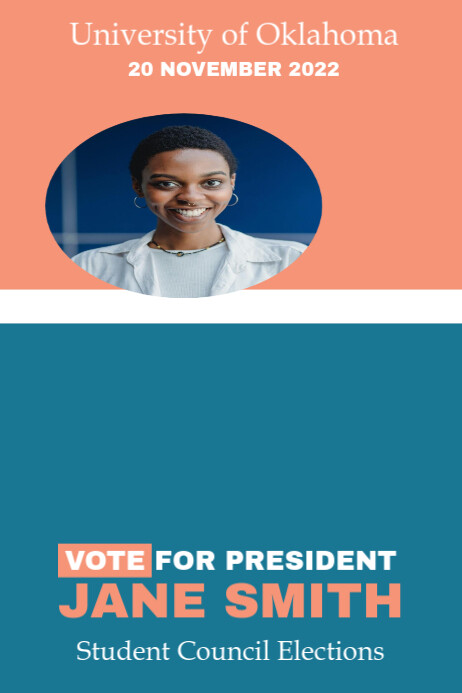 Election Poster Template – Pigura