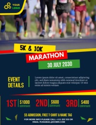 Marathon Flyer Template