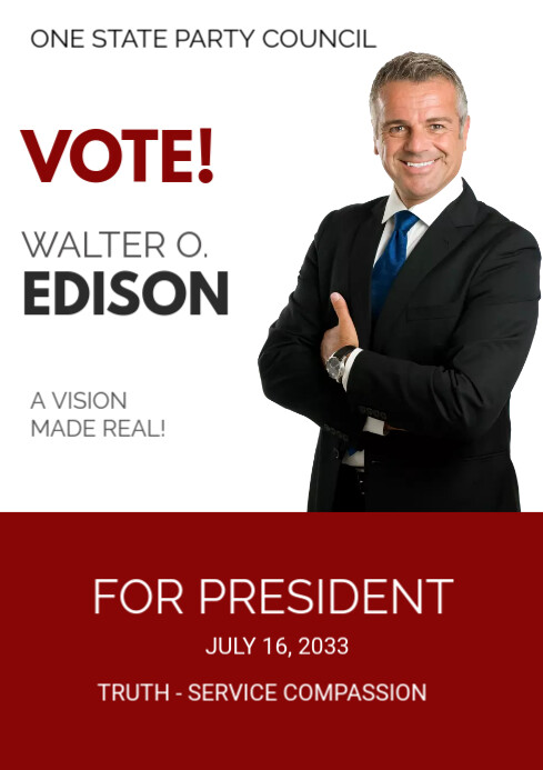 Vote Flyer Template | PosterMyWall