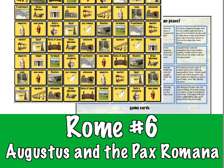 Ancient Rome Board Game #6 - Augustus and the Pax Romana (social ...