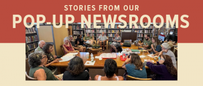 Stories from Pop-Up Newsrooms Banner