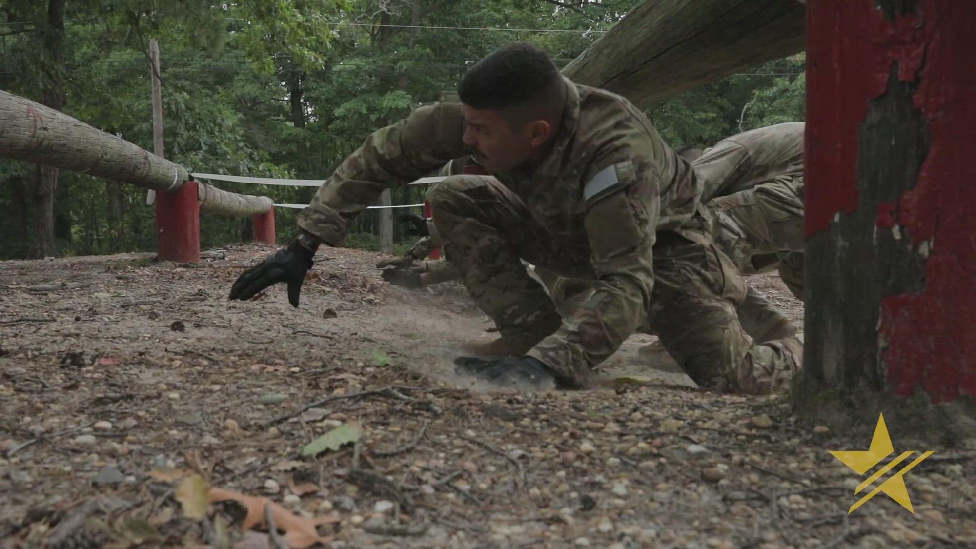 Army Reserve Soldiers from multiple commands compete at an M4 rifle night fire qualification, obstacle course, tactical combat casualty care, rappel tower, box of guns, M320 grenade launcher qualification, and shooting drills at Joint Base McGuire-Dix-Lakehurst, New Jersey, Sep. 1, 2024. More than 70 Soldiers from around the nation compete in the 2024 BSC, an annual competition that brings together the best Soldiers and squads from across the U.S. Army Reserve to earn the title of “Best Warrior” and “Best Squad” among their peers. (U.S. Army Reserve video by Sgt. Addison Shinn) // RELEASED //