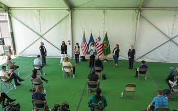 DHS Secretary Alejandro N. Mayorkas leads Congressional tour of Donna, Texas, CBP facilities