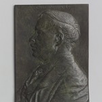 Portrait Plaque of Childe Hassam