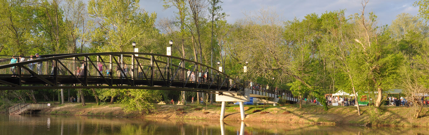 Goat island park and greenway, town of cramerton