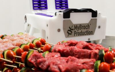 SYSTEM B MyBroch Production skewering machine