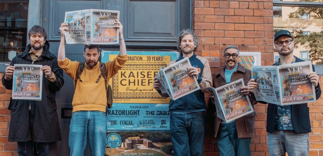 Kaiser Chiefs set to celebrate 20 years @ On The Beach 2025