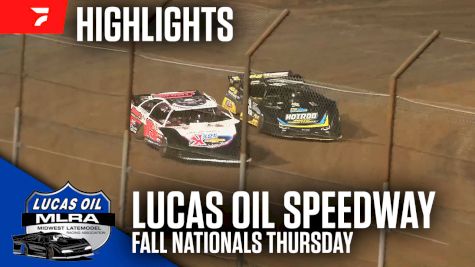 Highlights | 2024 MLRA Fall Nationals Thursday at Lucas Oil Speedway