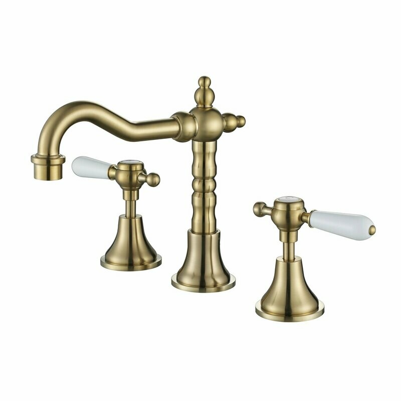 Bordeaux Basin Set 1/4 Turn
Brushed Bronze