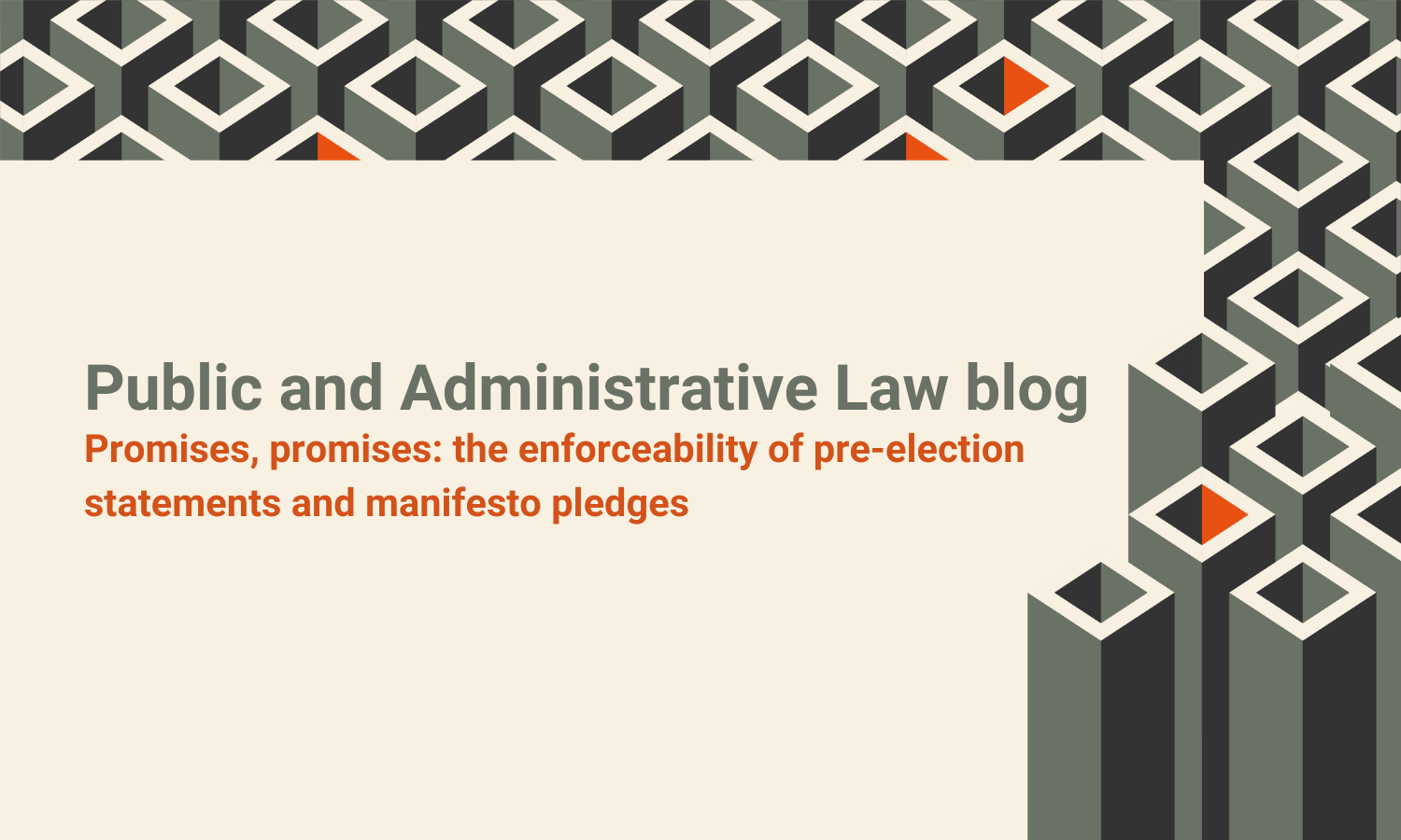 Public and Administrative Law blog David Blundell K