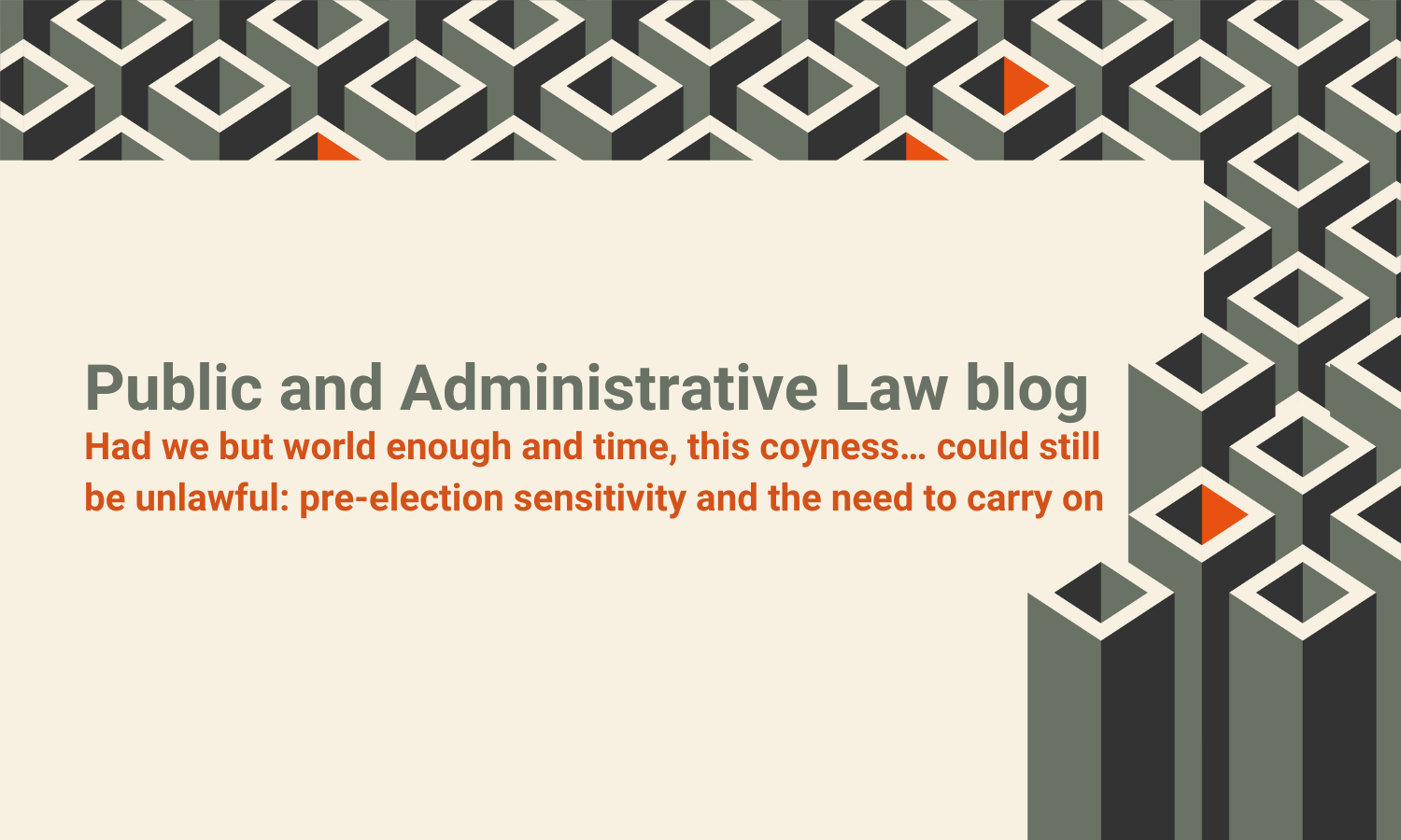 Public and Administrative Law blog David Blundell KC