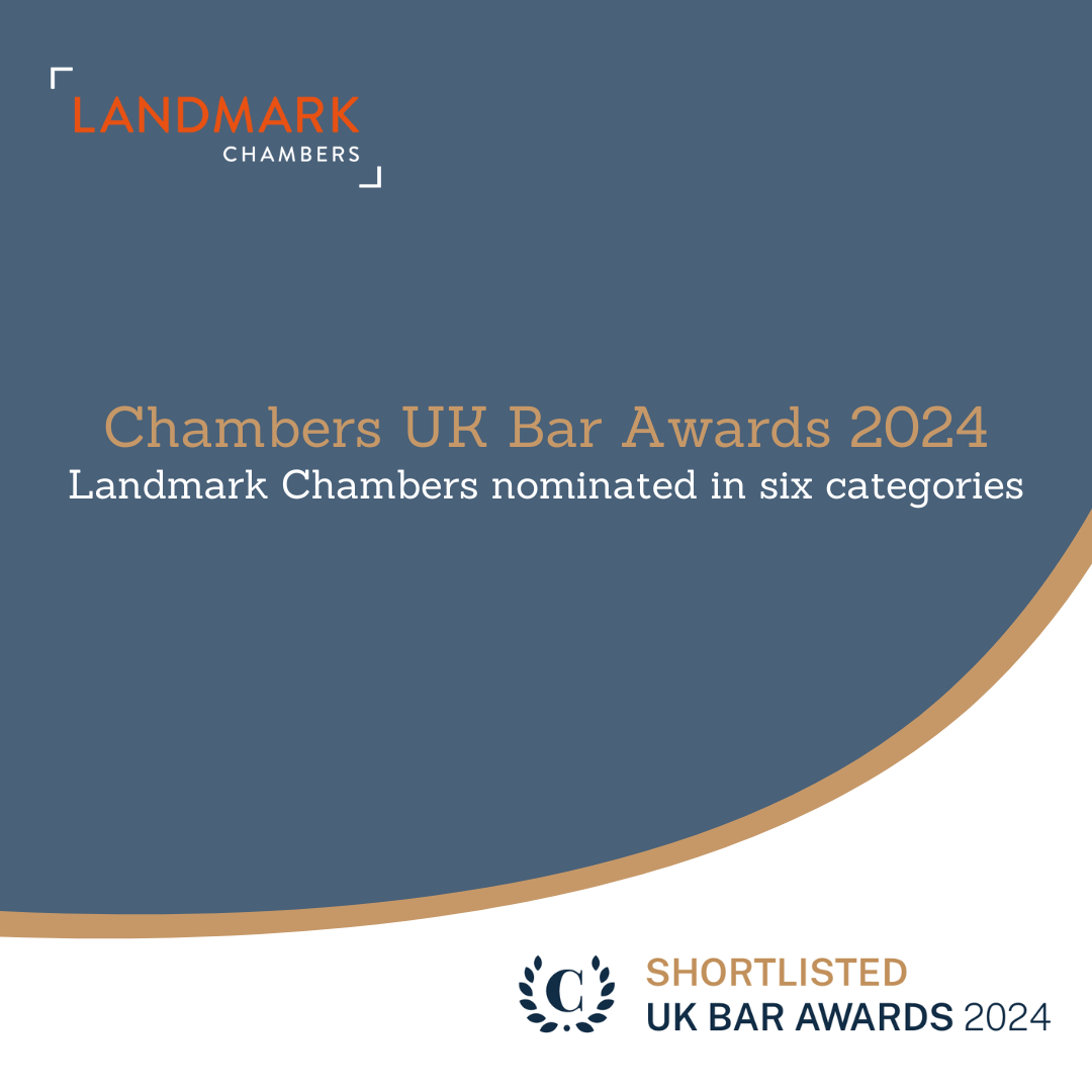 Chambers UK Bar awards 2024 Instagram