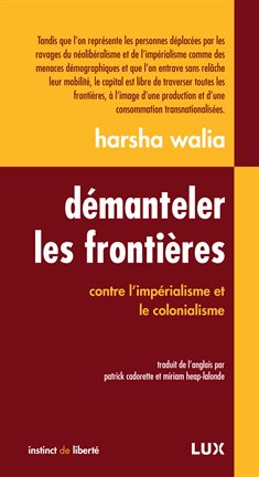 Cover image for Démanteler les frontières