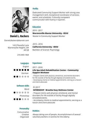 Create professional resume templates free 