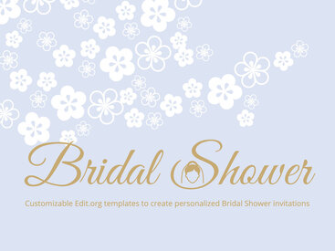 Free printable bridal shower invitation templates