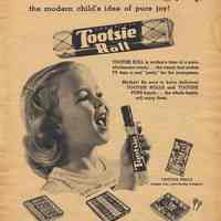 Ad, Tootsie Rolls: ...Tootsie Rolls & TV; the modern child