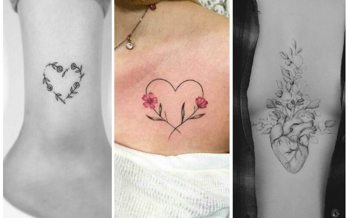 181 Unique  Inspiring Heart For Tattoo Designs