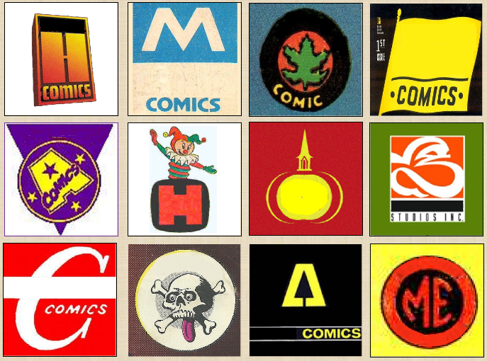 Marvel Comic Book Logos