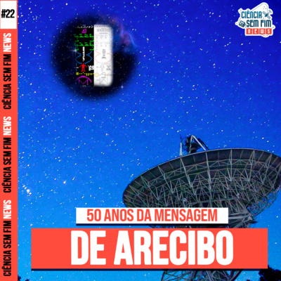 50 ANOS DA MENSAGEM DE ARECIBO - Ciência Sem Fim News #22