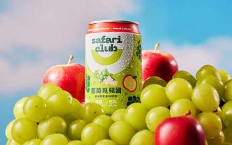 金車Safari-Club「葡萄覓蘋國」麝香葡萄與蘋果口味