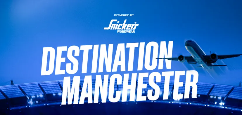 Win een all-in trip naar Manchester dankzij Snickers Workwear