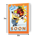 Despicable Me Minions 'Get Well Soon' Card