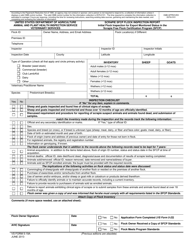 Document preview: VS Form 5-19A Scrapie Sfcp Flock Inspection Report - Initial Flock Inspection for Export Monitored Status in the Scrapie Free Flock Certification Program (Sfcp)