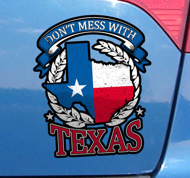 Texas Stickers And Decals