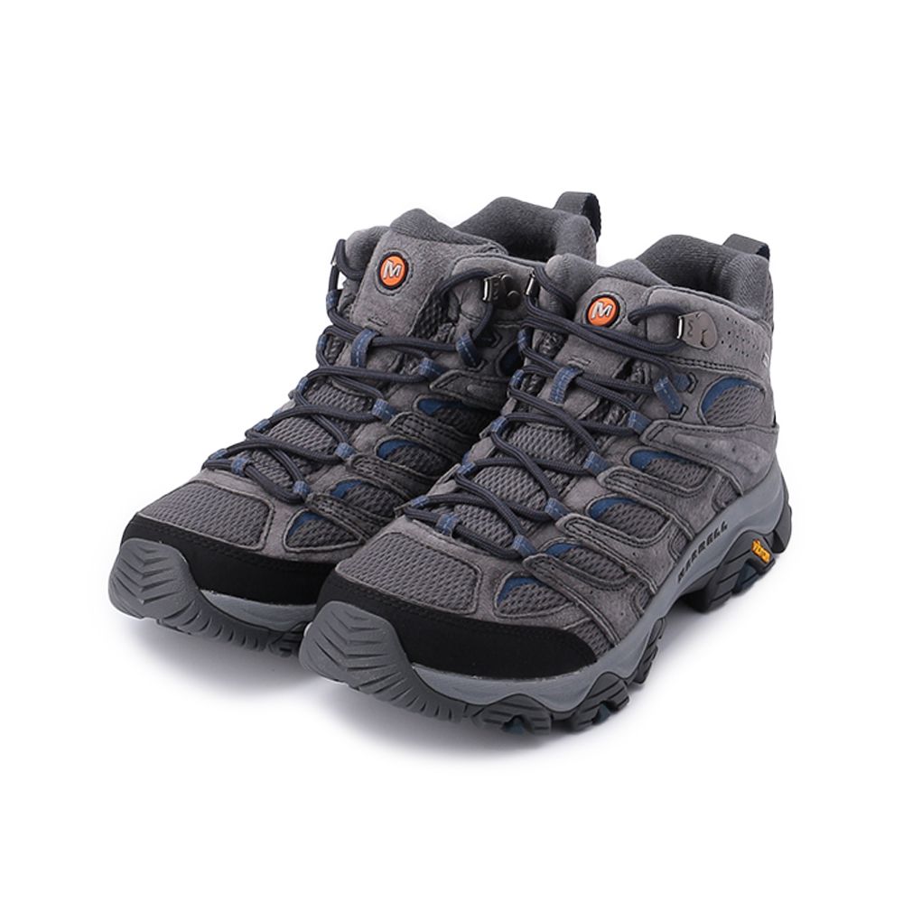 MERRELL MOAB 3 MID GORE-TEX 高筒登山鞋 藍灰 ML035789 男鞋-0