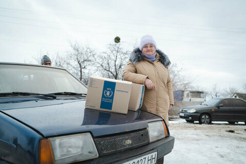 Die Ukraine ein Jahr danach: WFP-Landesdirektor blickt auf 12 Monate Krieg zurück