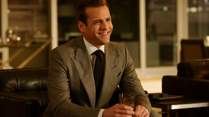 Gabriel Macht as Harvey Specter on 'Suits'