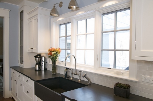 White design ideas white cabinets black countertops