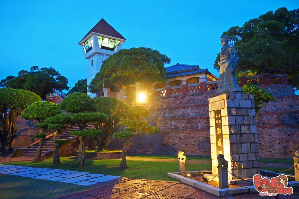 【台南景點】暑假周末限定開放！登安平古堡制高點，一窺安平最美夜景