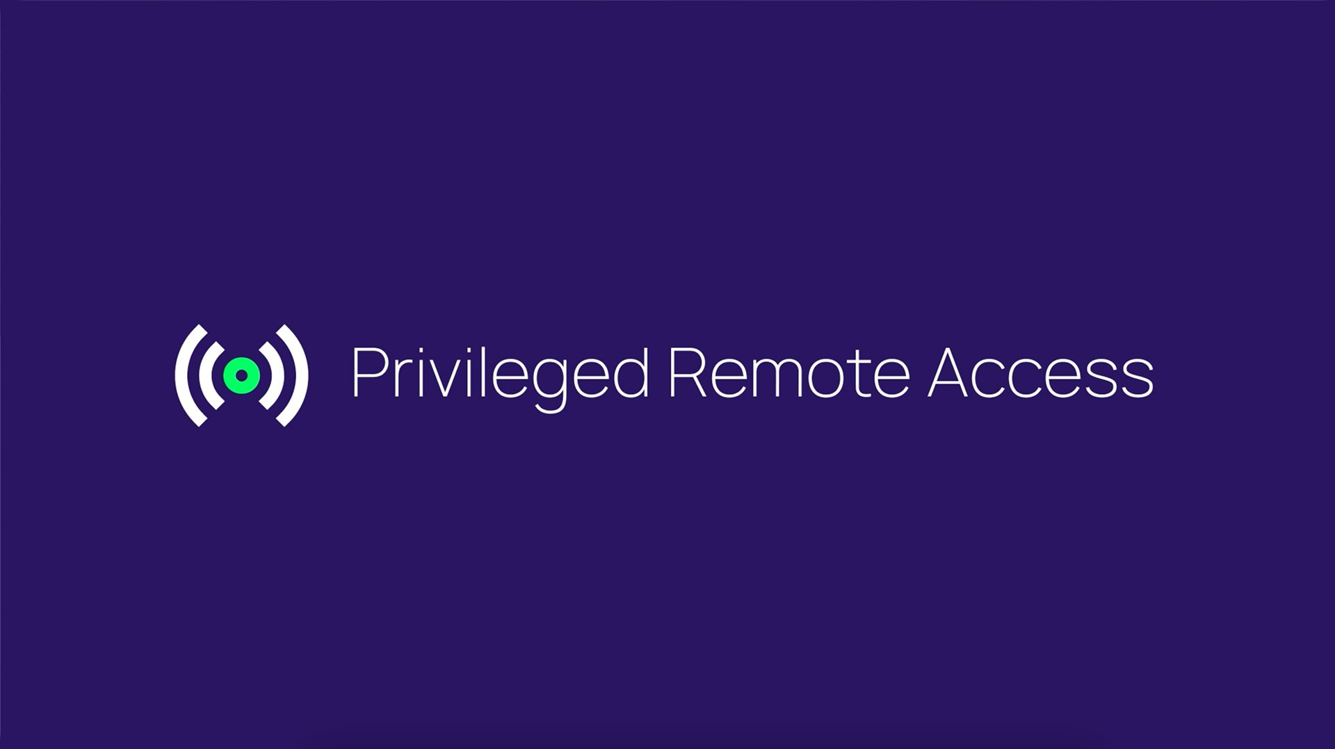 Privileged Remote Access Demo