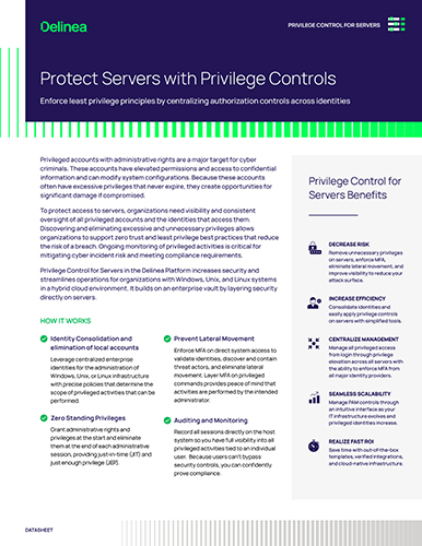 Protect Servers with Privilege Control