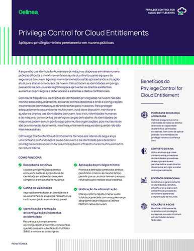 Privilege Control for Cloud Entitlements